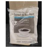 Bowl & Basket coffee filters. 12-40 ct packs