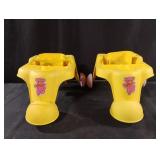 Vintage childs baby doll walkers