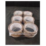 Hot Melt Carton Sealing Tape. 6 rolls