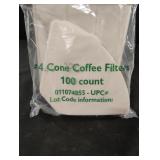#4 cone coffee filters. 8-100 ct packs