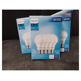 Philips 75W 3-4pk light bulbs