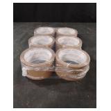 Hot Melt Carton Sealing Tape. 6 rolls
