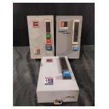Cutler-Hammer fuse boxes and a cover