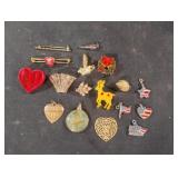 Pins and charms