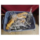 Clear plastic hangers. 20+