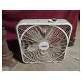 Lasko box fan. 21 x 21. Works