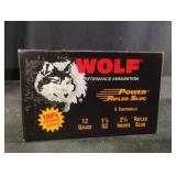Wolf 12 gauge 1 1/8 oz 2 3/4" rifled slugs. 5