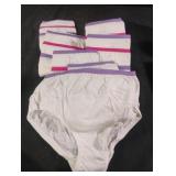Hanes girls size 12 underwear. New. 21 pairs