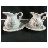 25th and 50th anniversary cup and plate