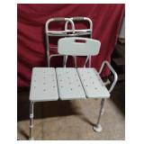 Shower chair and walker