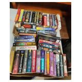 Books including Lee Child, James Patterson and