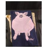 Aprons with pigs