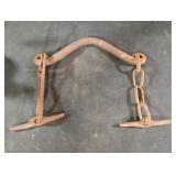 Vintage mule collar spreader bar