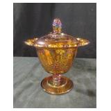 Vintage Indiana Glass Carnival Glass Autumn