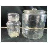 Clear jars