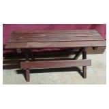 Folding bench