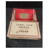Tampa Club Smoker and Swisher Sweets Cigar boxes