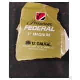 Premium Federal 3" Magnum 12 gauge shotgun