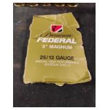 Premium Federal 3" Magnum 25/12 gauge shotgun