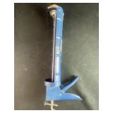 Blue caulk gun