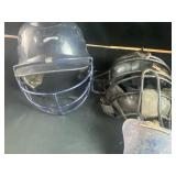 Baseball Helmet and face mask