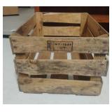 Wood crate