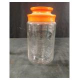 Vintage Anchor Hocking Wheel Watermill Jar