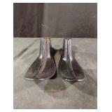 Vintage cast iron shoe molds