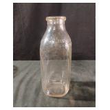 Vintage Catawba Dairy one quart milk glass bottle