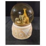 Pfaltzgraff musical snow globe-"Peace on Earth"