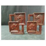 Vintage Bookends Mid Century Modern Vintage