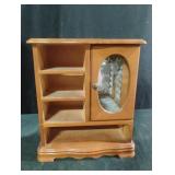 Vintage wood jewelry box