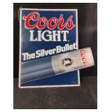 Cools Light metal sign 23 x 24