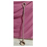 Vintage cast iron smelting pour ladle