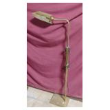 Brass floor lamp 46" tall