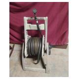 Hose reel with water hose