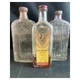 Glass beer bottles