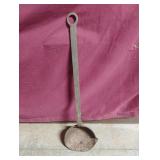 Vintage cast iron smelting ladle