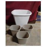 Trash cans