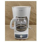 Mr. Coffee 12 cup coffee maker. Powers on