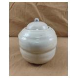 Ceramic lidded jar