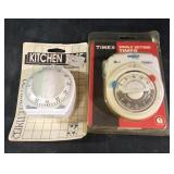 Kitchen timer and a single setting timer