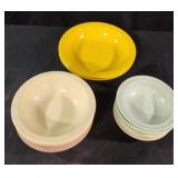 Vintage melamine bowls