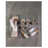 Pipe cutter and sockets