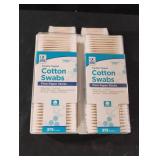 Double Tipped Cotton Swabs. 4-375 ct packs