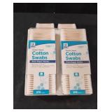 Double Tipped Cotton Swabs. 4-375 ct packs