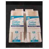 Double Tipped Cotton Swabs. 4-375 ct packs