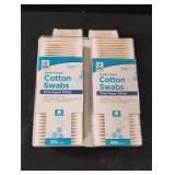 Double Tipped Cotton Swabs. 4-375 ct packs