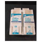 Double Tipped Cotton Swabs. 4-375 ct packs