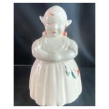 Shawnee Dutch girl cookie jar - 1940s